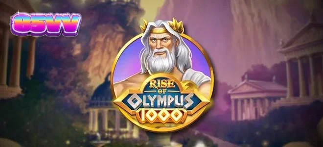 Interface do jogo Rise of Olympus 1000 com deuses gregos